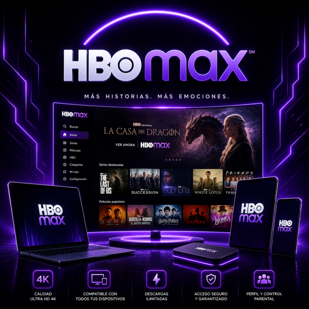 🩶 HBO MAX PLATINO